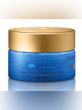 Below Zero Arctic Serenity Exfoliating Almond Vanilla Body Scrub ~ Retail $229
